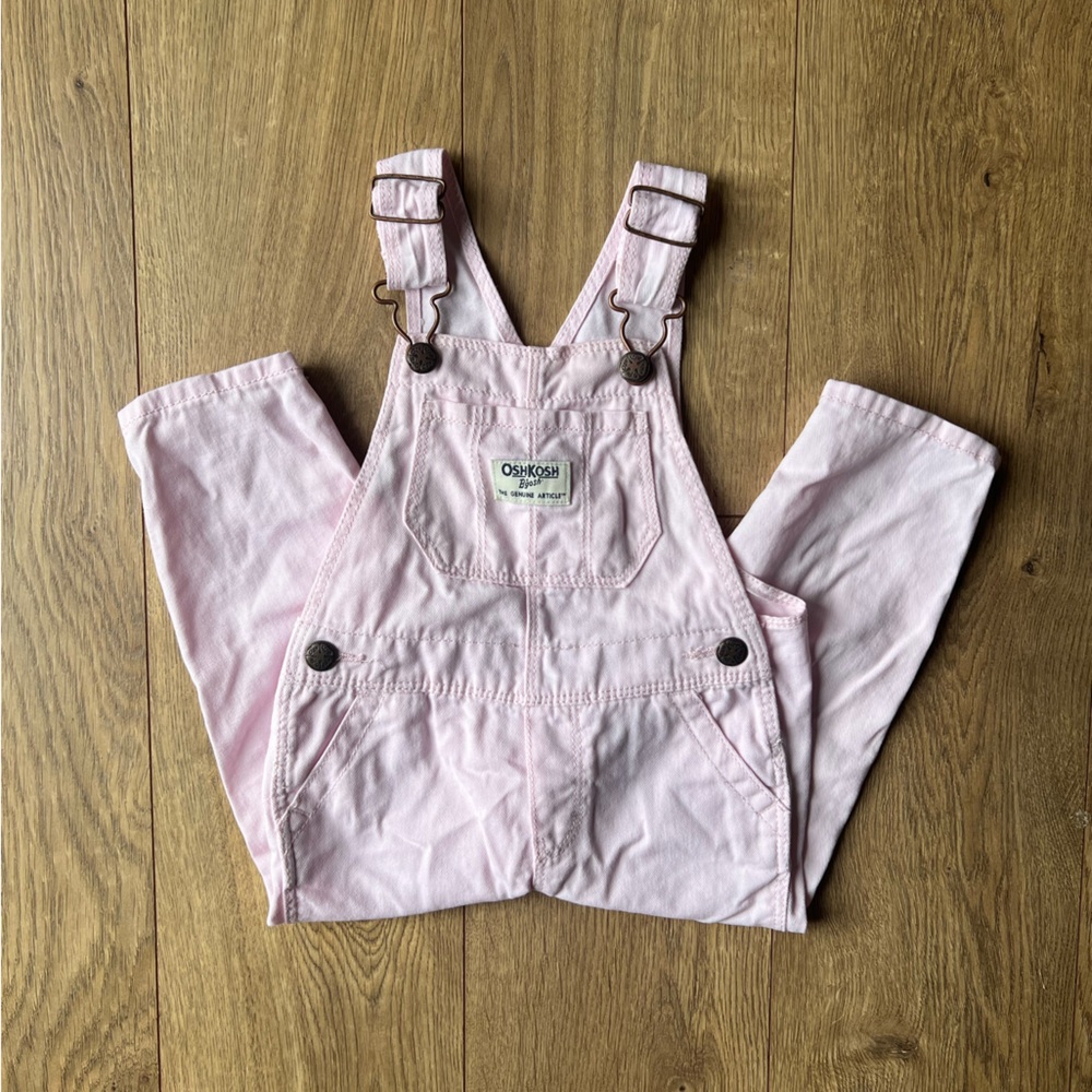 Oshkosh light pink overalls
